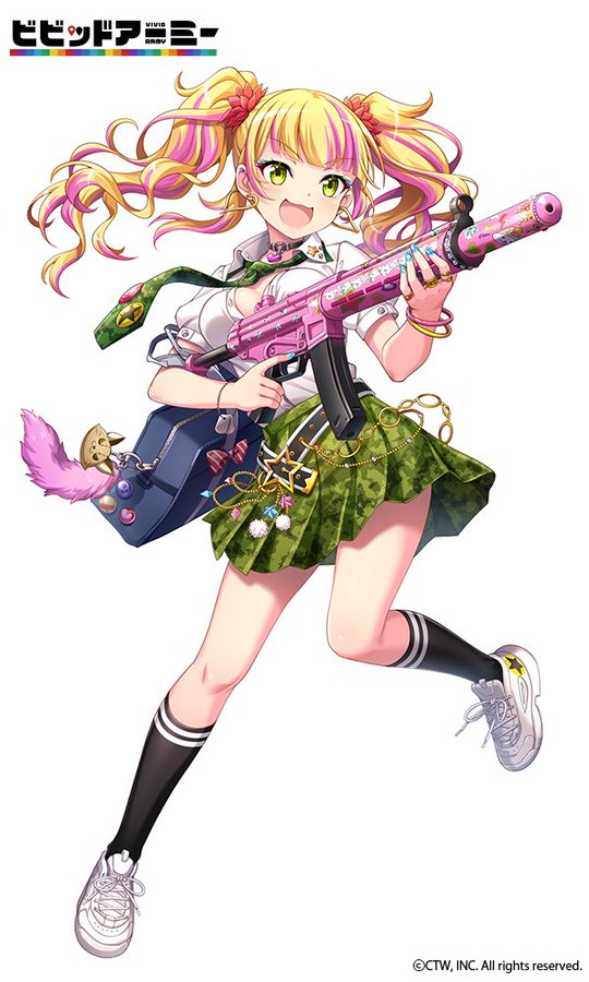 CTW様「ビビッドアーミー」イラストを描かせていただきました 1