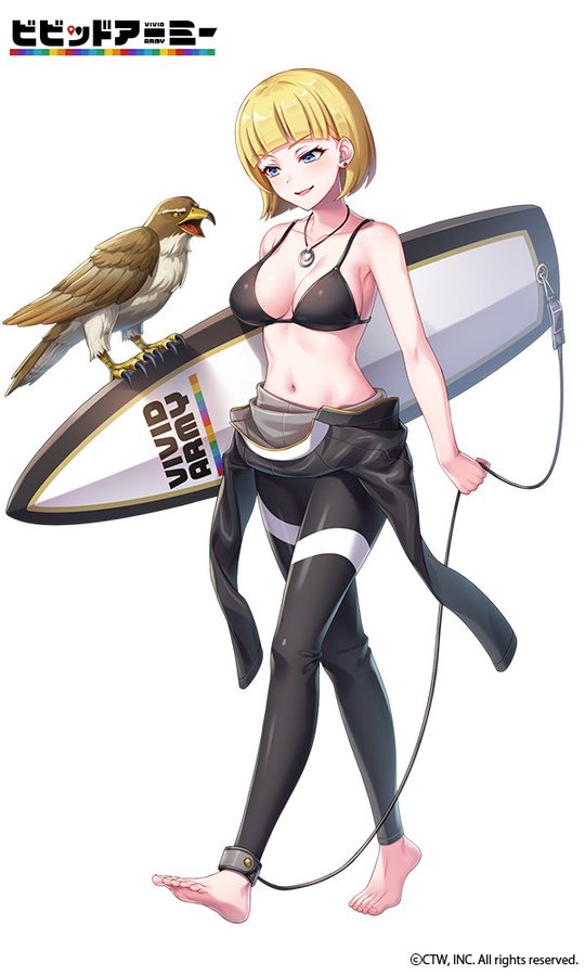 CTW様「ビビッドアーミー」イラストを描かせていただきました の作品画像