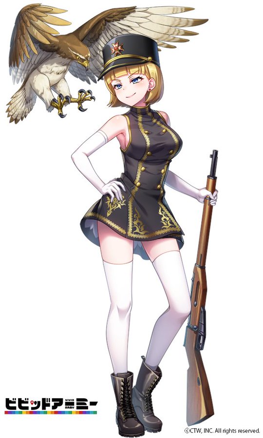 CTW様「ビビッドアーミー」イラストを描かせていただきました 2
